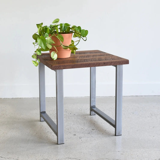 Callista Sheesham Wood Top End Table