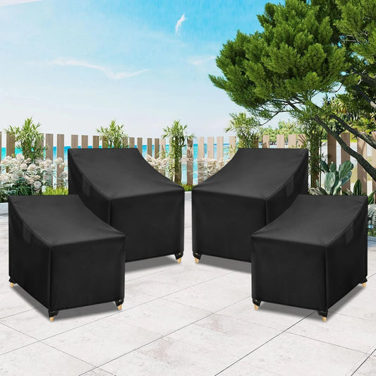 Ekisha Outdoor 4 Chairs Sofa Cover