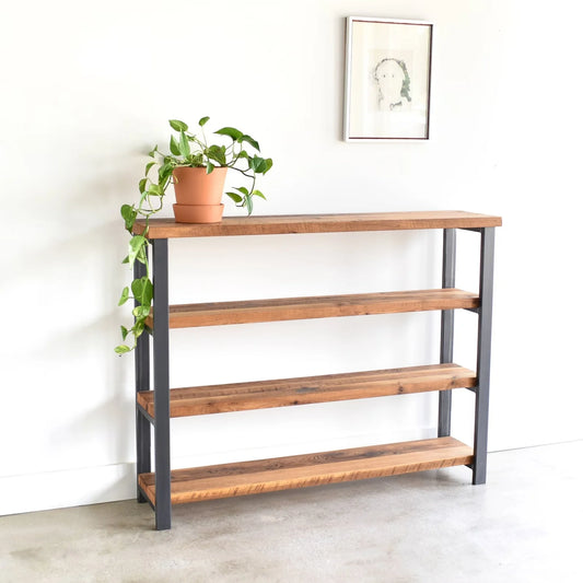 Blanca 4-Tier Sheesham Wood Top Book Shelf