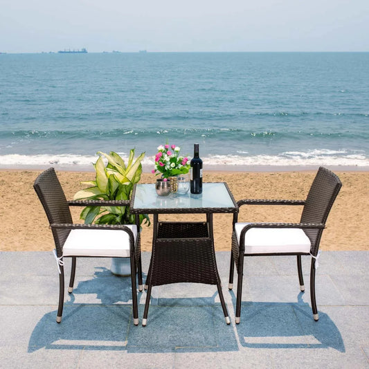 Sana 3-Piece Outdoor Rattan Wicker Patio Set