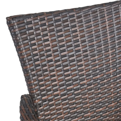 Hailey 2-Piece Outdoor Rattan Wicker Patio Dining Chairs