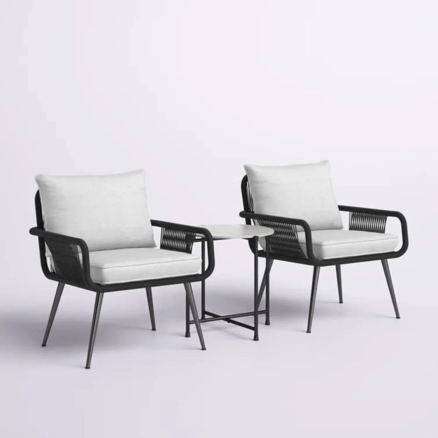 Catalina 3-Piece Rope Patio Set - Perfect for Outdoor Entertaining