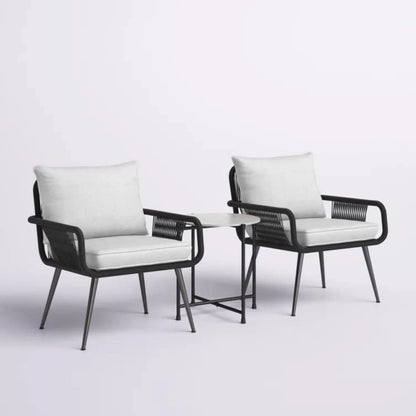 Catalina 3-Piece Rope Patio Set - Perfect for Outdoor Entertaining