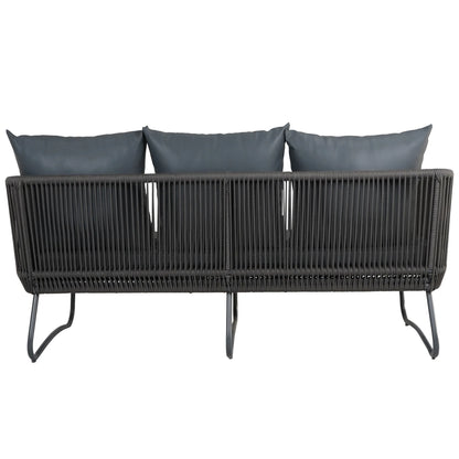 Callista Outdoor Rope 6-Seater Sofa Set