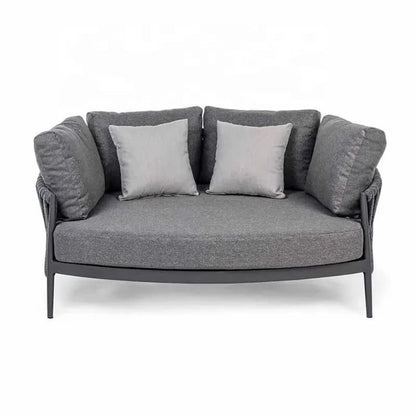 Ophelie Outdoor Patio Rope Daybed for Garden