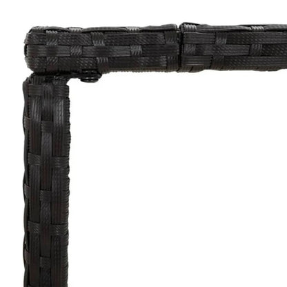 Lupe 7-Piece Outdoor Rattan Wicker Bar Set with Glass Top Table