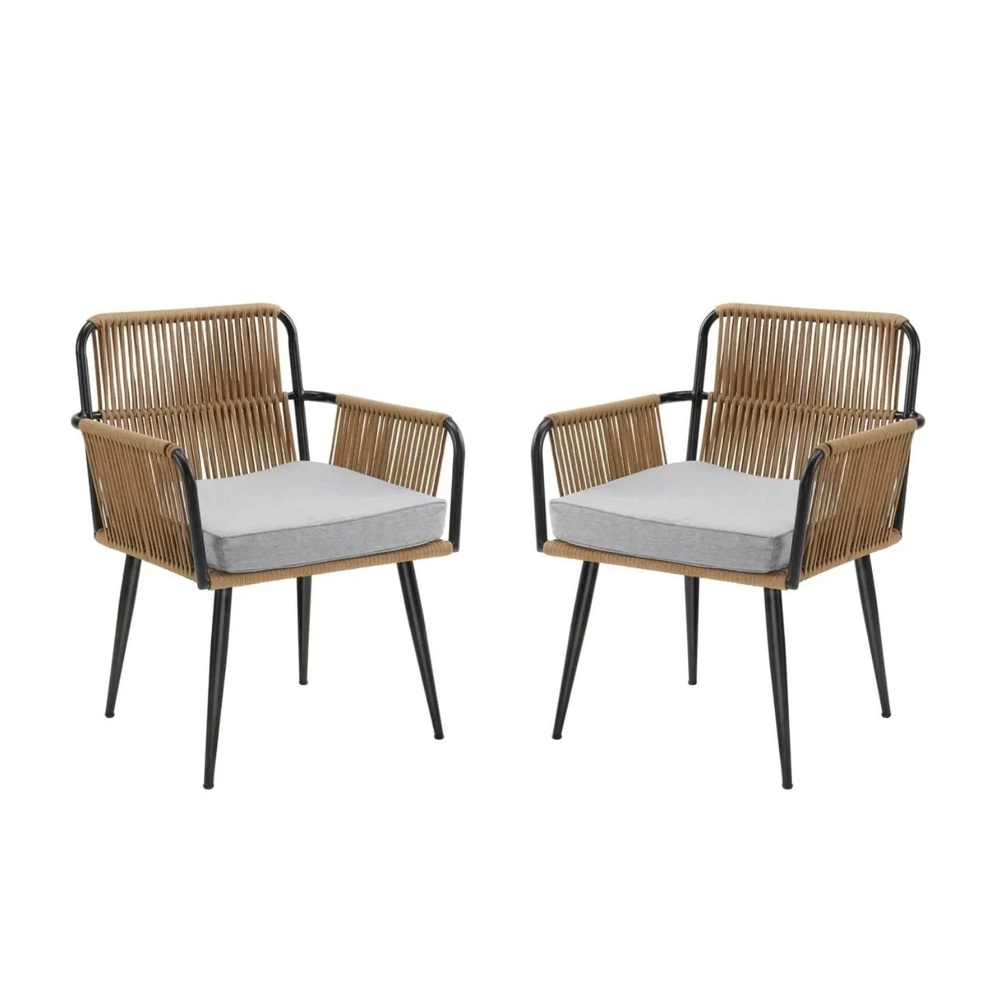 Aria Lamia 3-Piece Rope Patio Set - Perfect for Outdoor Entertaining