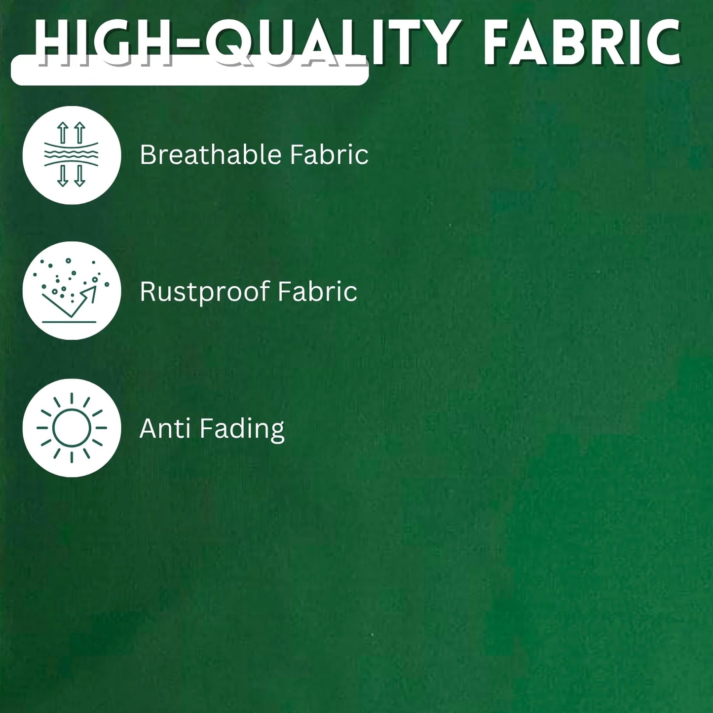 Abena 9ft Green Color Outdoor Patio Umbrella with Centre Pole