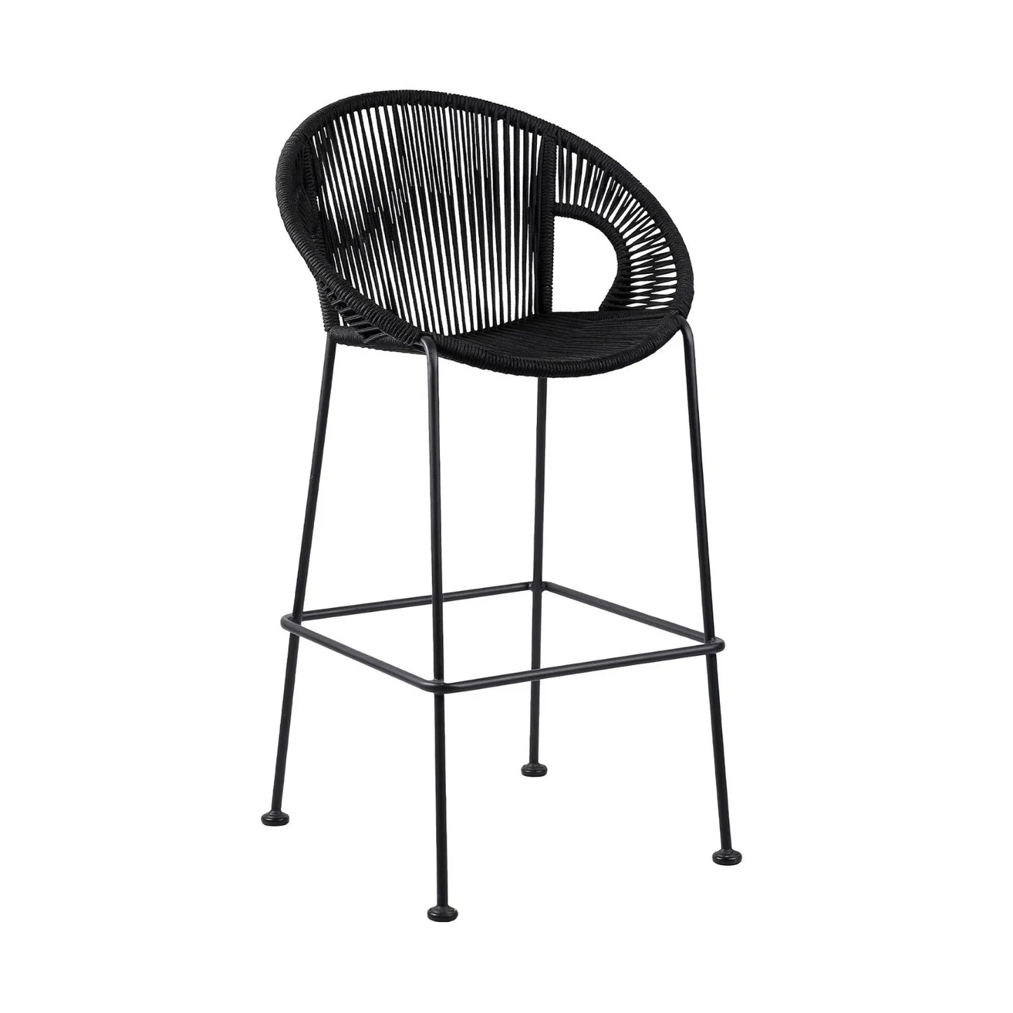 Saanvi 2-Piece Outdoor Rope Bar Chairs – Stylish Comfort Built to Last