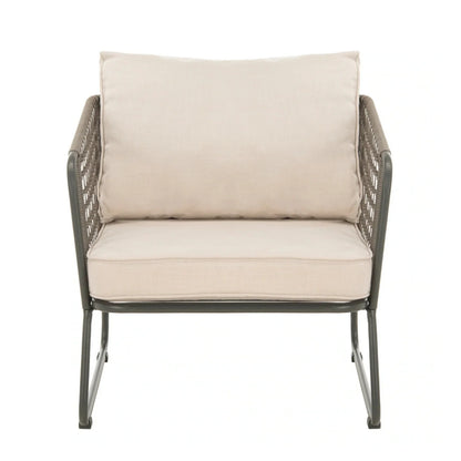 Clementine 4 Piece Outdoor All-Weather Rope Sofa Set