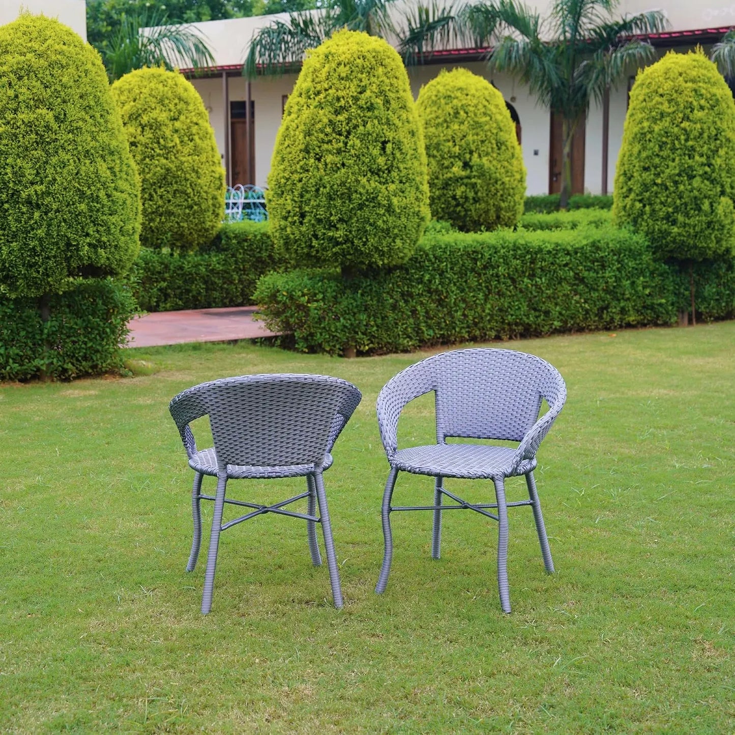 Soraya 3-Piece Outdoor Rattan Wicker Patio Bistro Set