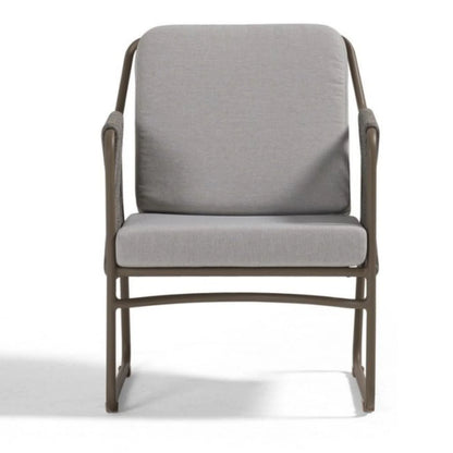 Isabeau Outdoor Rope Loveseat Sofa Set With Wooden Top Table