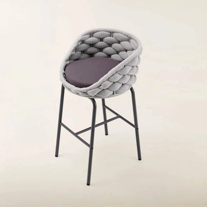 Natalia 2-Piece Outdoor Rope Bar Chairs – Stylish Comfort Built to Last