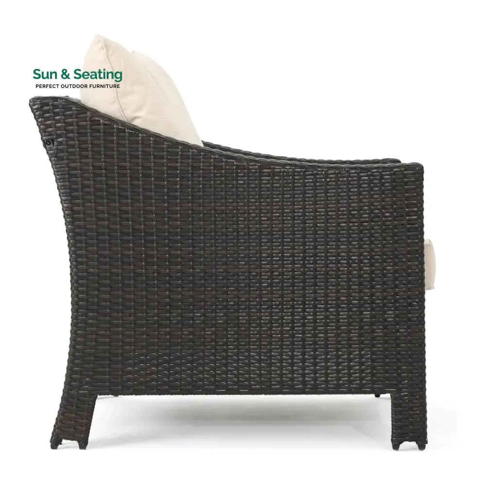 Ai Diya 1-Piece Outdoor Wicker Single Seater Sofa Sofa Set