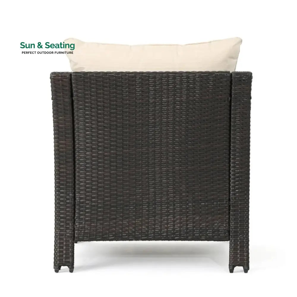 Ai Diya 1-Piece Outdoor Wicker Single Seater Sofa Sofa Set