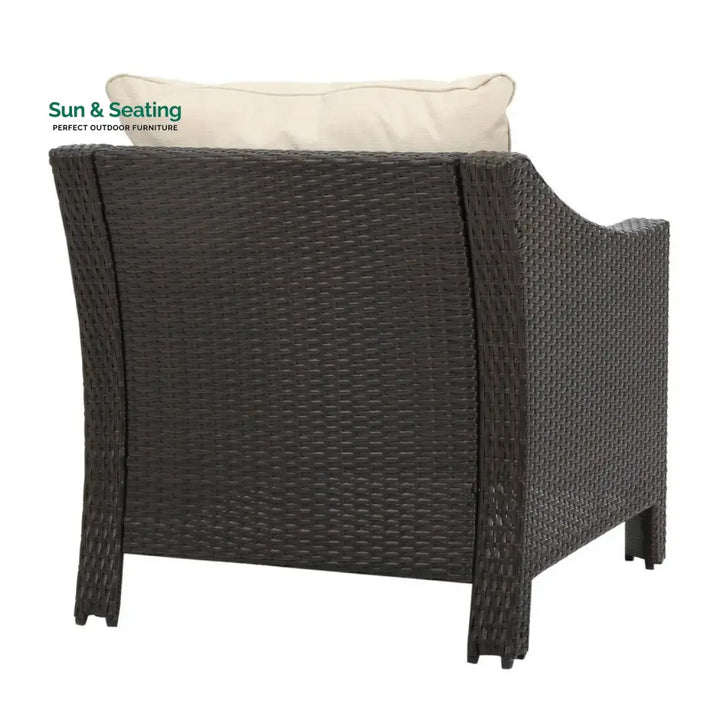 Ai Diya 1-Piece Outdoor Wicker Single Seater Sofa Sofa Set