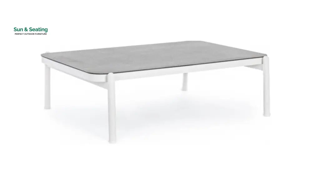 Aksu Outdoor Garden Balcony Sofa Set 3 Seater 2 Single Seater and 1 Center Table Set Braid &amp; Rope (White + Grey) Sofa