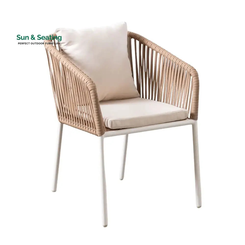 Alejandra 5-Piece Outdoor Patio Dining Set With Rattan Chairs &amp; Glass-Top Table Dining Set