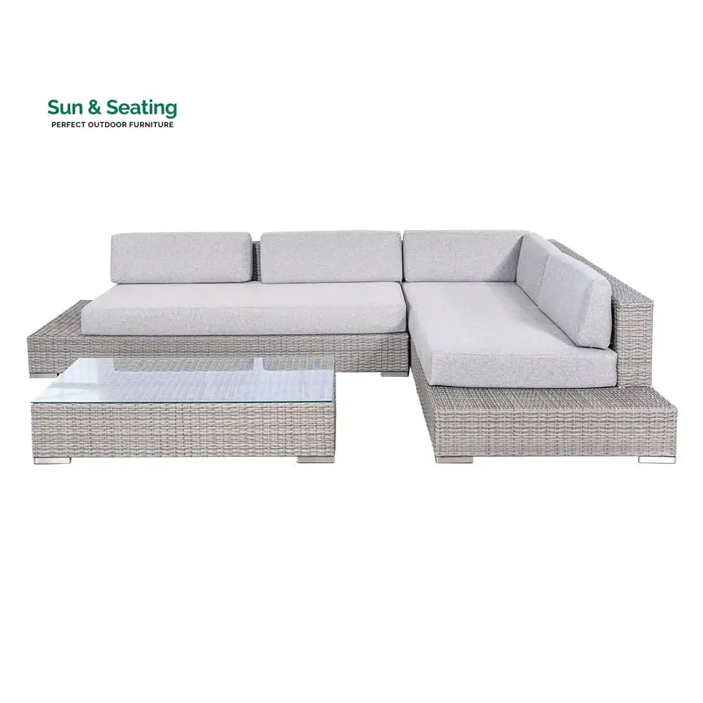 Alison Outdoor Sofa Set 2 Seater Right Sofa 2 Seater Left Sofa and 1 Center Table Sofa Sets