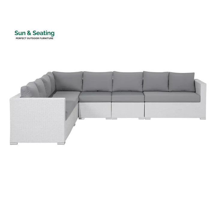 Amara 7-Piece L-Shaped Outdoor Sectional Sofa Sofa Set