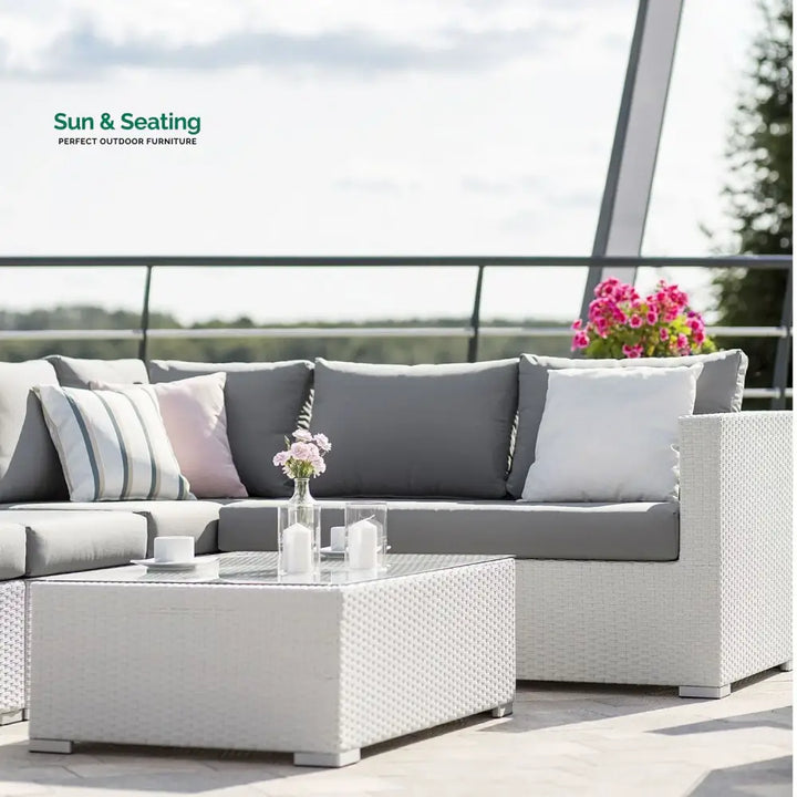 Amara 7-Piece L-Shaped Outdoor Sectional Sofa Sofa Set