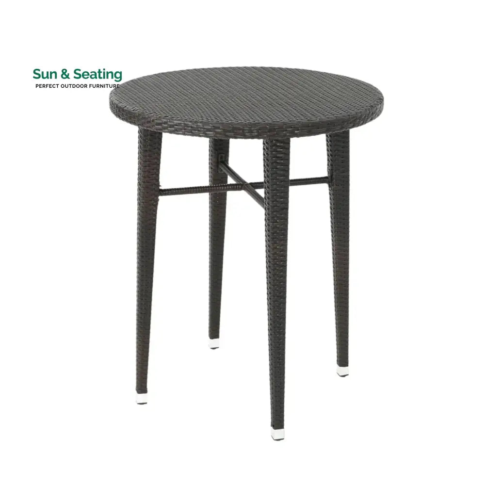 Amaris 5 Piece Outdoor Wicker Bar Set with High Top Table Bar Set