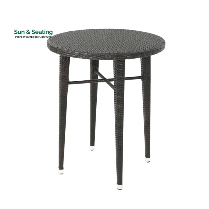 Amaris 5 Piece Outdoor Wicker Bar Set with High Top Table Bar Set
