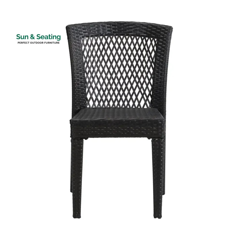 Aminata Outdoor Rattan Wicker Patio Dining Chairs Dinning Chairs