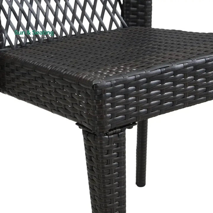 Aminata Outdoor Rattan Wicker Patio Dining Chairs Dinning Chairs