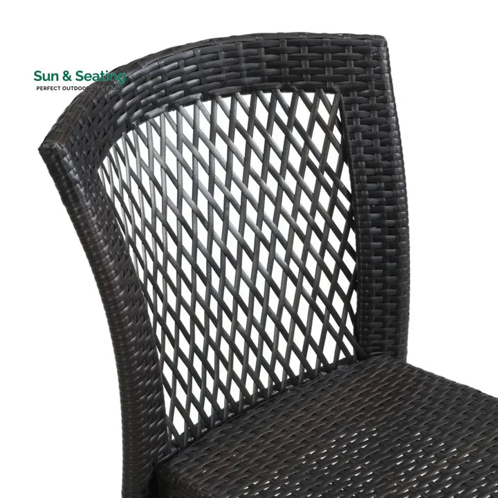 Aminata Outdoor Rattan Wicker Patio Dining Chairs Dinning Chairs
