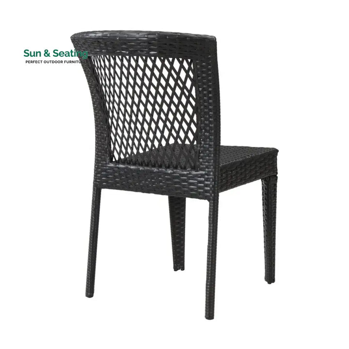 Aminata Outdoor Rattan Wicker Patio Dining Chairs Dinning Chairs