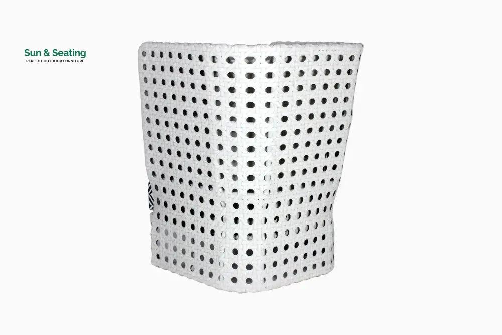 Amogh Outdoor Patio Seating Set 2 Chairs and 1 Table Set (White) Coffee Table Sets