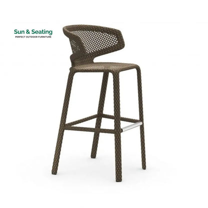 Angelo Outdoor Patio Bar Set 2 Chairs and 1 Table Set (Brown) Bar Sets