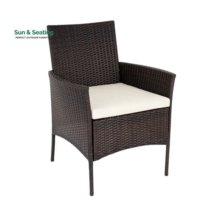 Anisa 4-Piece Outdoor Rattan Wicker Patio Dining Chairs Dinning Chairs