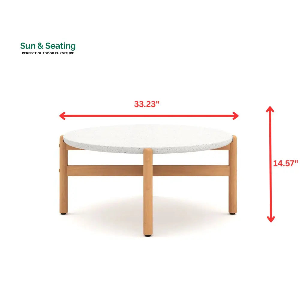 Apolo Outdoor Sofa Set 2 Seater 2 Single seater 1 Side table and 1 Center Table (Beige) Sofa Sets