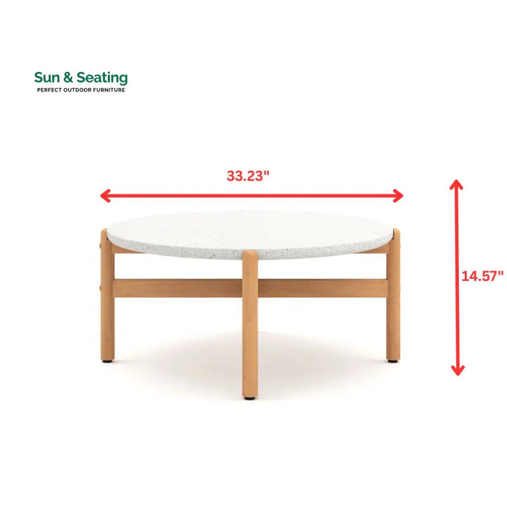 Apolo Outdoor Sofa Set 2 Seater 2 Single seater 1 Side table and 1 Center Table (Beige) Sofa Sets