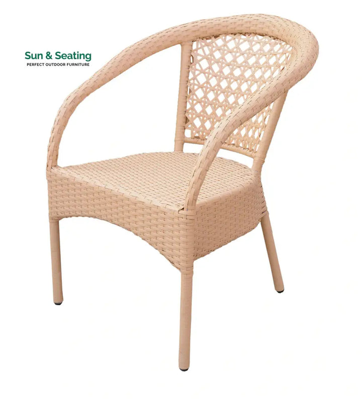 Appu Outdoor Patio Seating Set 2 Chairs and 1 Table Set Coffee Table Sets