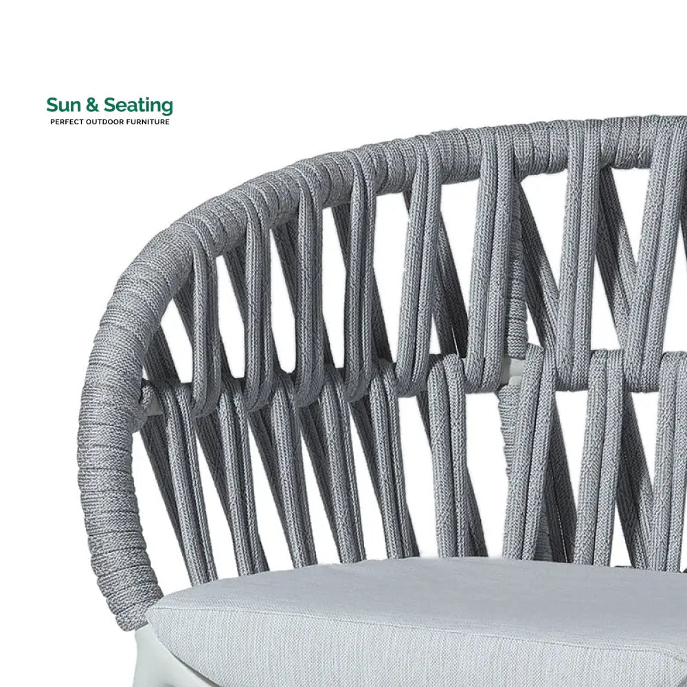 Arcuri Outdoor Patio Seating Set Chair Only Braided &amp; Rope Coffee Table Sets