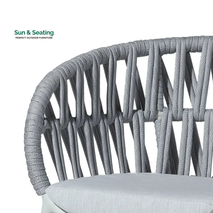 Arcuri Outdoor Patio Seating Set Chair Only Braided &amp; Rope Coffee Table Sets