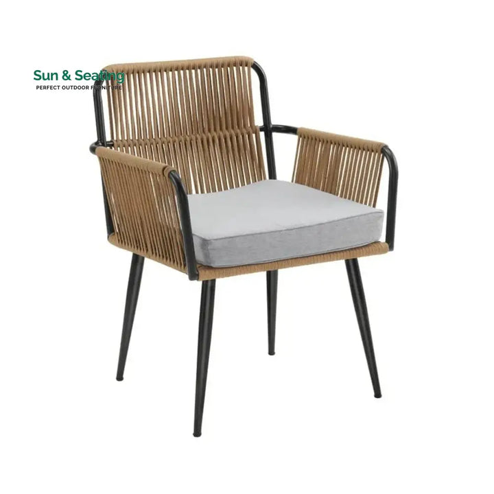 Aria Lamia 3-Piece Rope Patio Set - Perfect for Outdoor Entertaining Patio Set