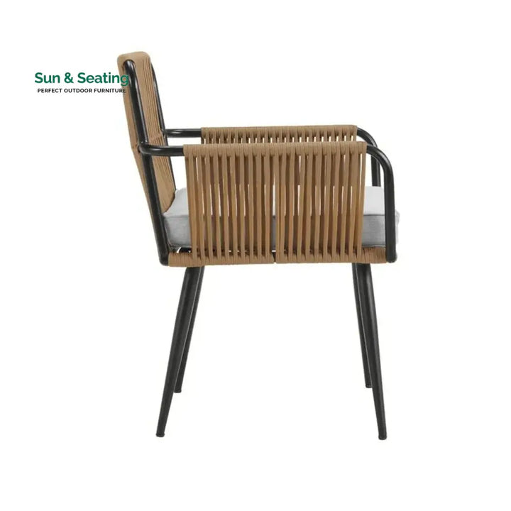 Aria Lamia 3-Piece Rope Patio Set - Perfect for Outdoor Entertaining Patio Set