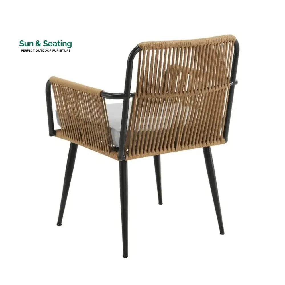 Aria Lamia 3-Piece Rope Patio Set - Perfect for Outdoor Entertaining Patio Set