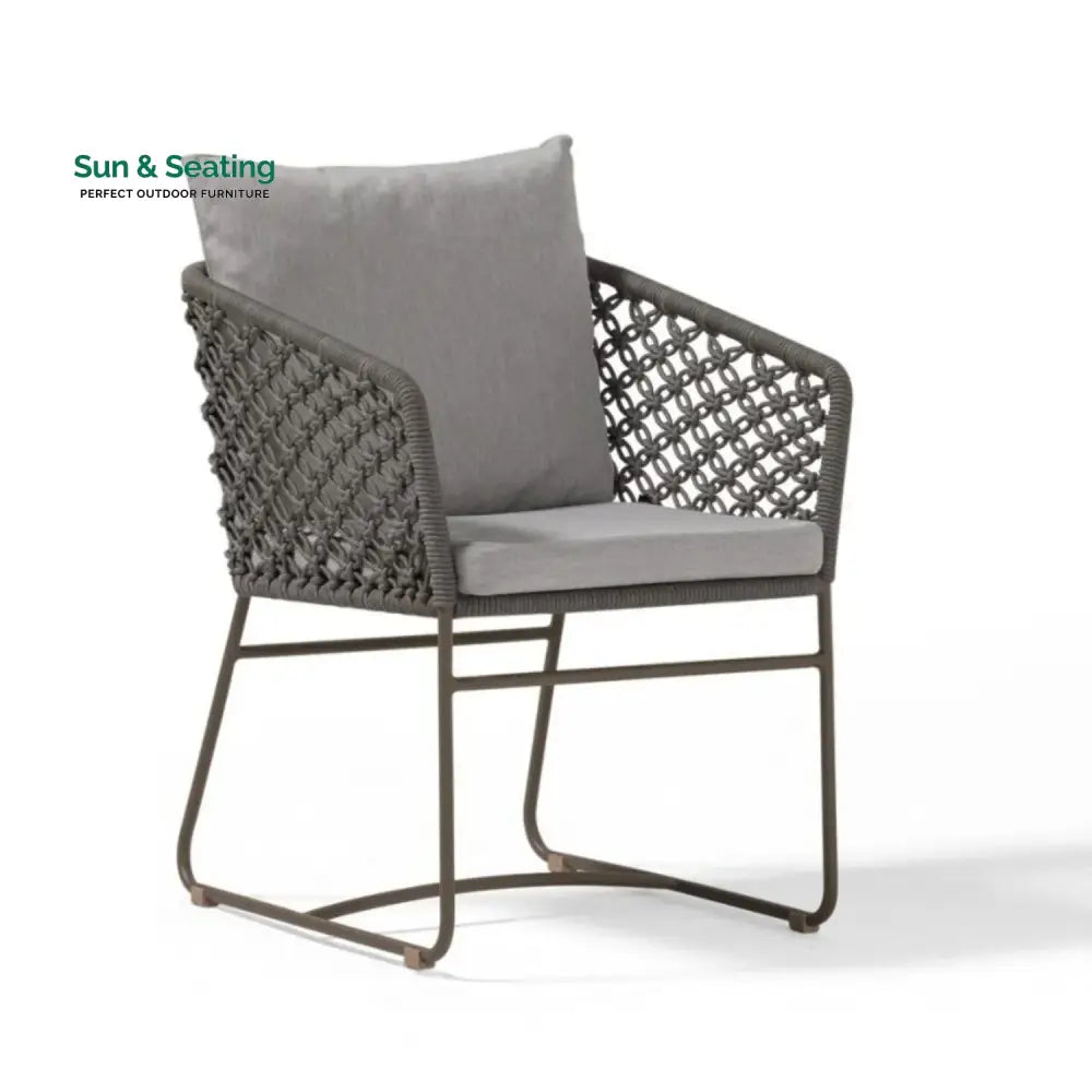 Atieno Outdoor Rope 2-Piece Patio Chairs Patio Chairs