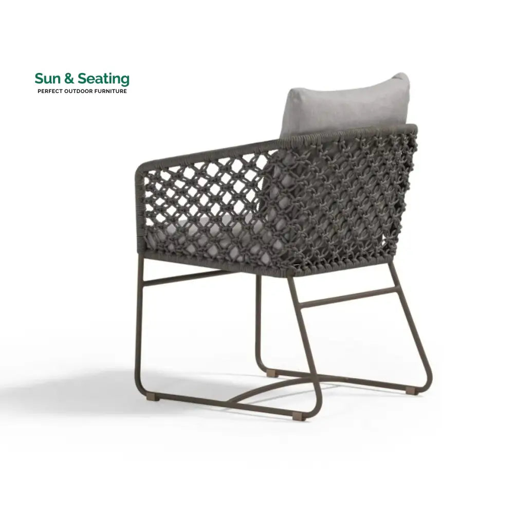 Atieno Outdoor Rope 2-Piece Patio Chairs Patio Chairs