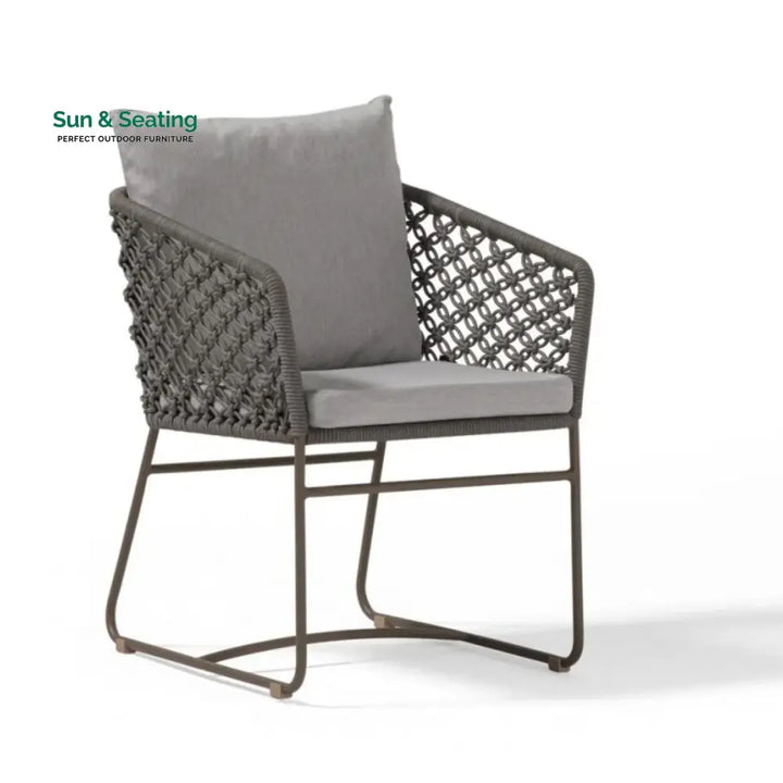 Atieno Outdoor Rope 2-Piece Patio Chairs Patio Chairs