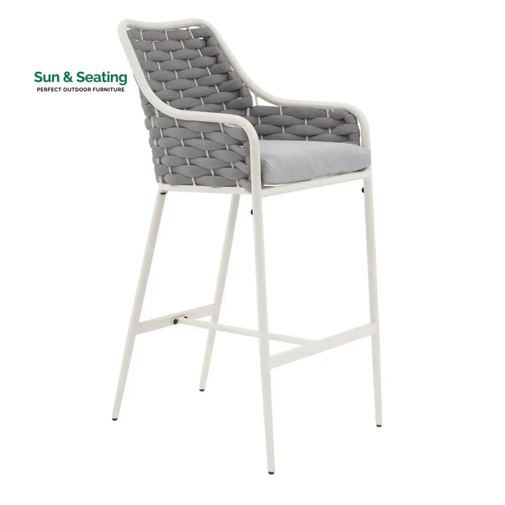 Autumn 2-Piece Outdoor Rope Bar Chairs – Stylish Comfort Built to Last Bar Chairs