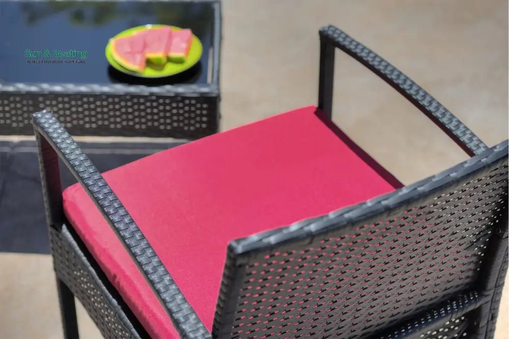 Aver Outdoor Sofa Set 2 Seater 2 Single seater and 1 Center Table Set (Black) Sofa Sets