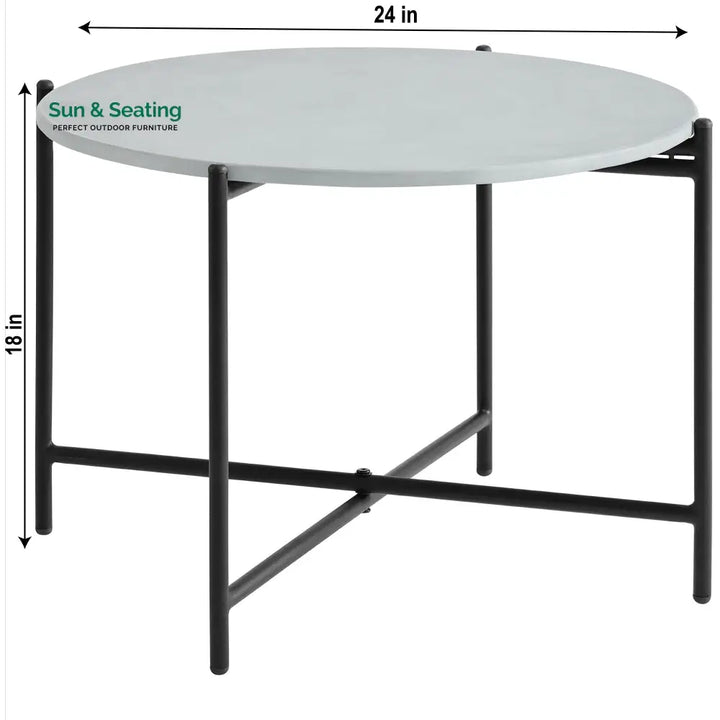 Bevy Outdoor Patio Seating Set 2 Chairs and 1 Table Set (Honey) Coffee Table Sets