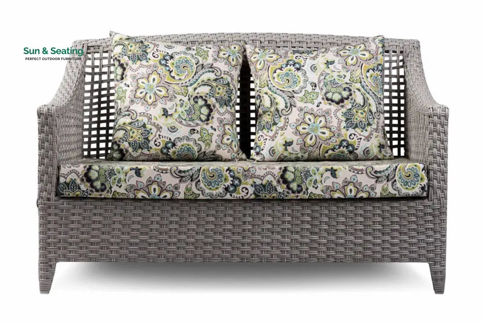 Bianchi Outdoor Sofa Set 2 Seater 2 Single seater and 1 Center Table (Grey) Sofa Sets