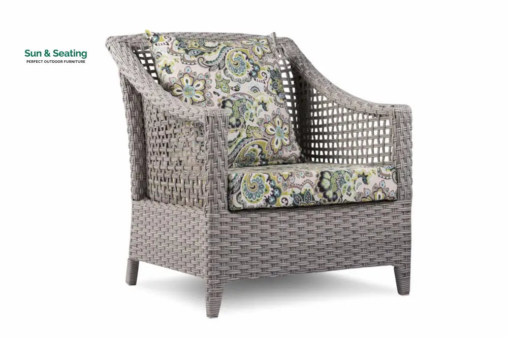 Bianchi Outdoor Sofa Set 2 Seater 2 Single seater and 1 Center Table (Grey) Sofa Sets